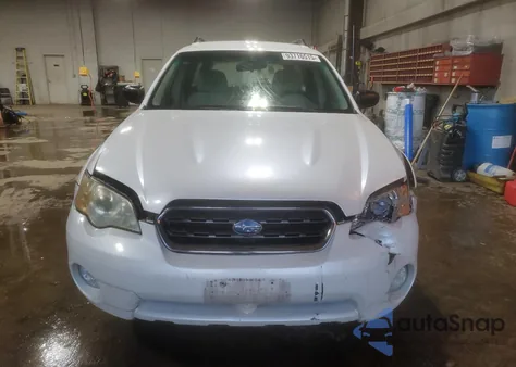 2007 Subaru Outback Outback 2.5I from USA, damaged, VIN 4S4BP61C977311262
